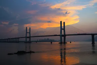 温州大桥美景高清