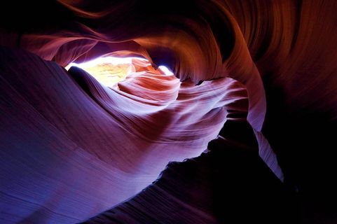 美国亚利桑那州羚羊峡谷风光摄影素材