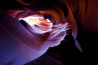 美国亚利桑那州羚羊峡谷风光摄影素材