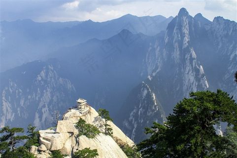 华山之巅图片 华山之巅图片