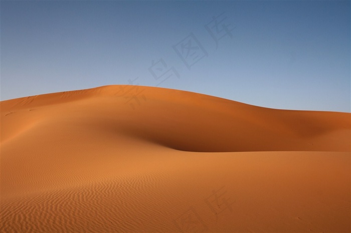 壮丽的沙漠素材图