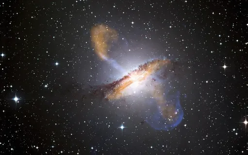 半人马座A星系图片 半人马座A星系图片