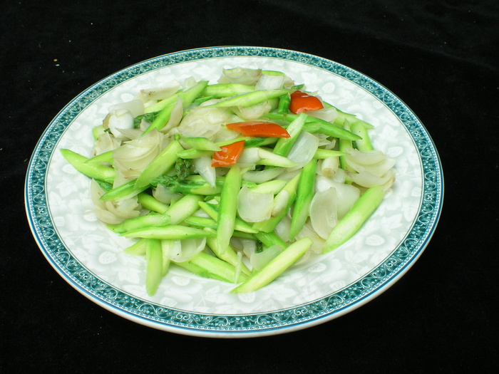 家常菜|美食|菜谱|菜单|0344芦笋百合