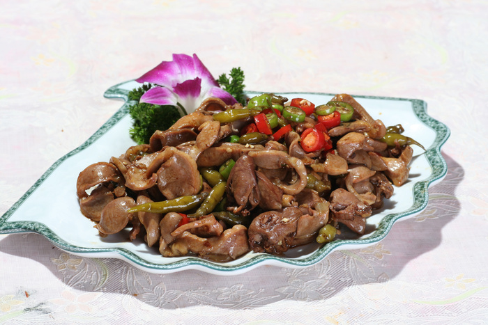 小炒鸡鸭杂 (2)