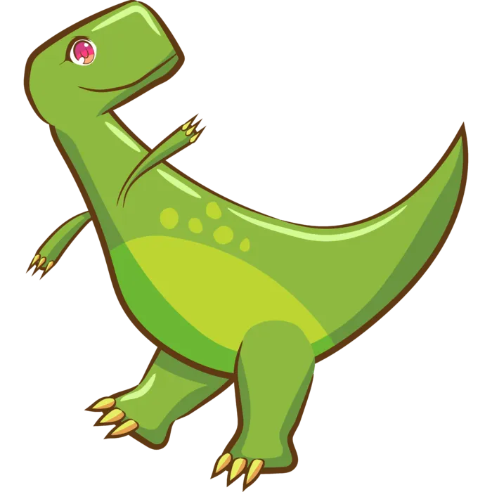 卡通恐龙生日宝宝宴派对素材恐龙派对免扣素材