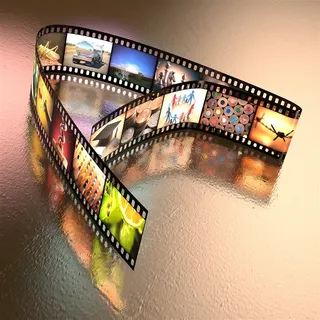 创意胶卷字母设计素材图 创意胶卷字母设计素材图