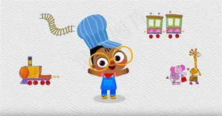 开火车的小司机