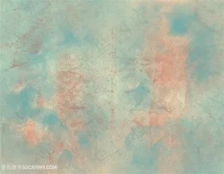 浅青橙色墙壁纹理背景图片