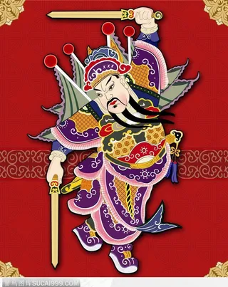 高清门神钟馗图片素材