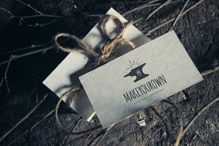 名片样机设计素材