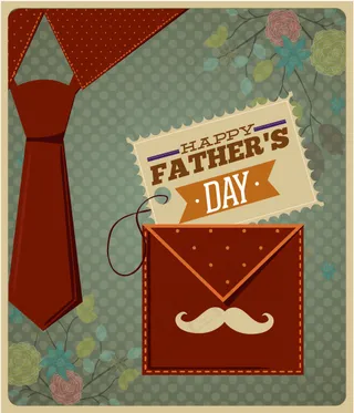 父亲节英文艺术字 