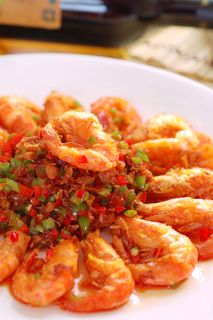 XCXC0841冬菜焖明虾