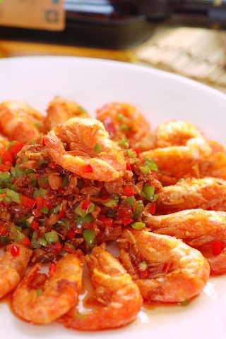 XCXC0841冬菜焖明虾