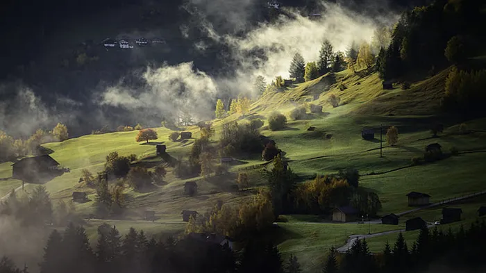 美丽风景 天空 风景 素材