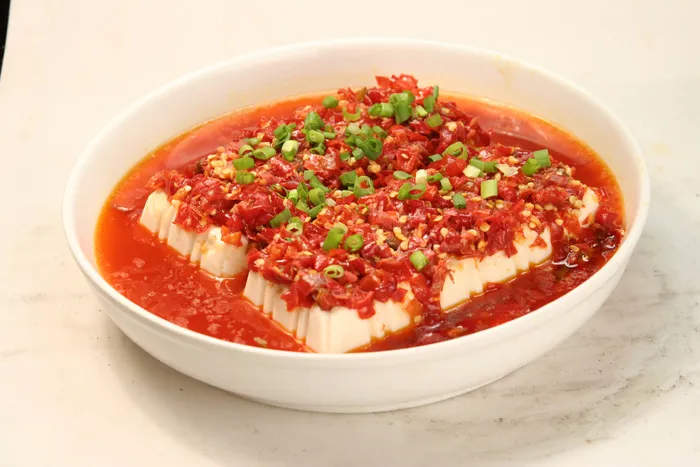 剁椒蒸豆腐8元 (5)