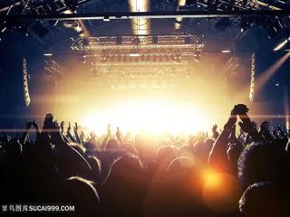 群星艺演现场欢呼