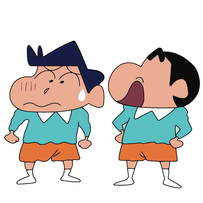 蜡笔小新可爱动画人物免扣素材