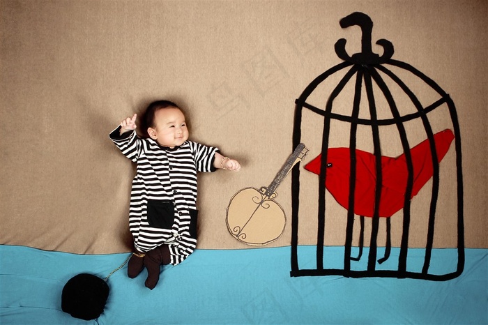 创意可爱宝宝高清图