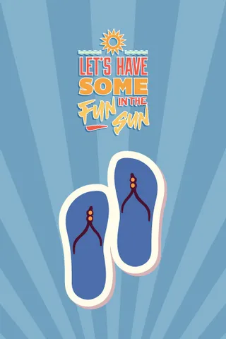 夏天海报|矢量|插画|扁平|风格