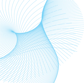 旋转线条蓝色科技kv主视觉