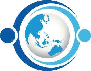 地球蓝色卡通素材