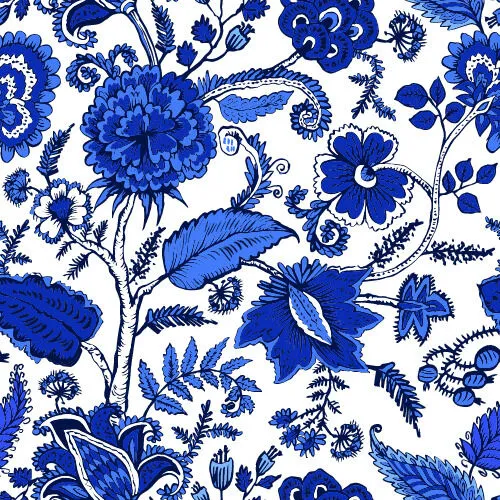 花卉唯美手绘花朵面料纹理手机壳布料面料印花服装矢量图案素材ai矢量模版下载