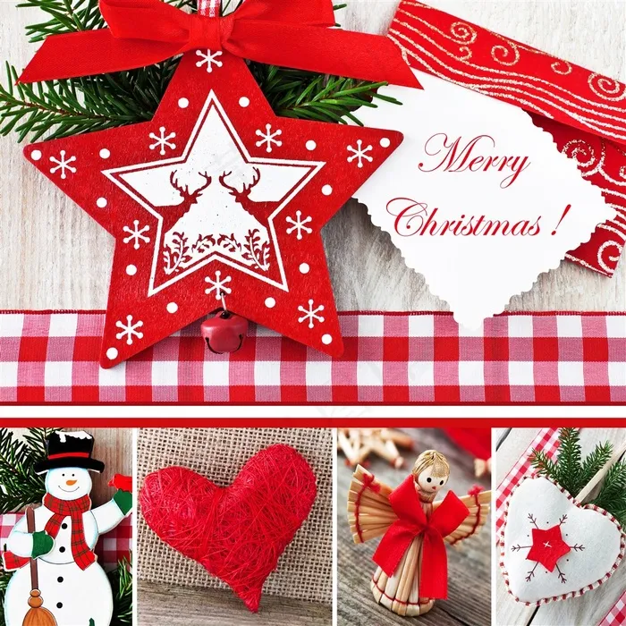 圣诞节节日元素图