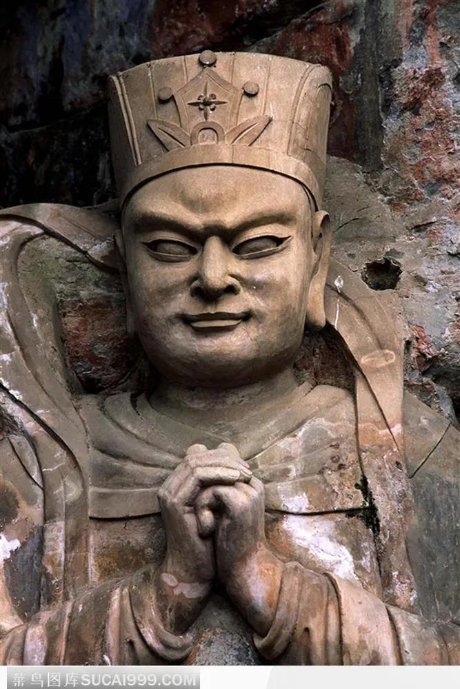大足石刻-严肃的武将