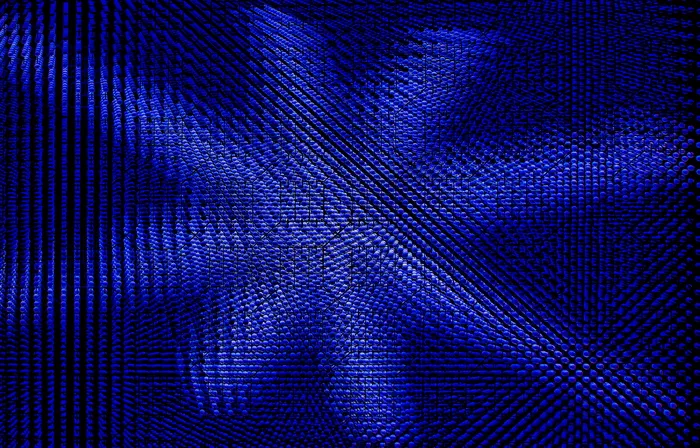 深蓝色针织底纹背景图片