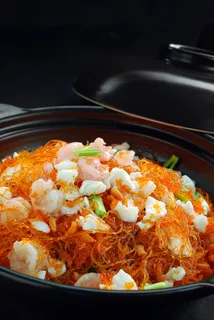 砂锅石锅美食煲类特色菜怀海皇干捞粉丝煲