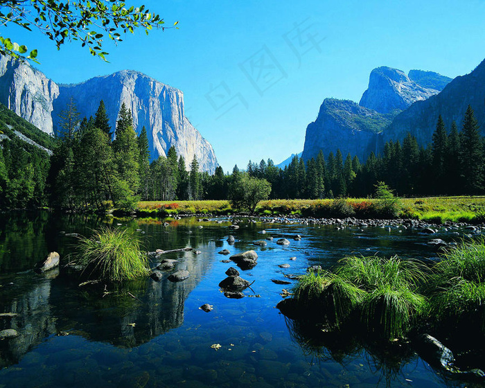 山清水秀山水风景图片