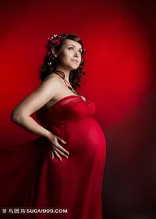 高清红衣孕妇图片下载 高清红衣孕妇图片下载