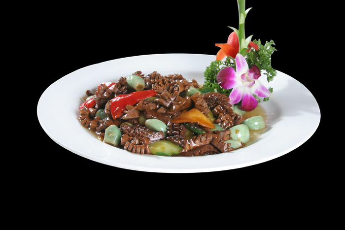 腊八蒜炒腰花 26元