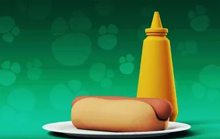 热狗肠汉堡面包