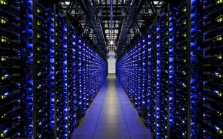 服务器机房设备中心图片