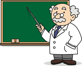 老教授卡通简笔少儿兴趣班素材