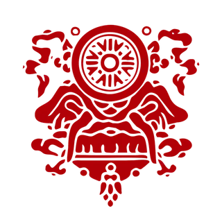 红色喜庆简约风传统吉祥纹样纹路纹理免扣PNG素材图片 (26)