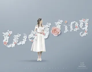 设计结婚婚礼素材