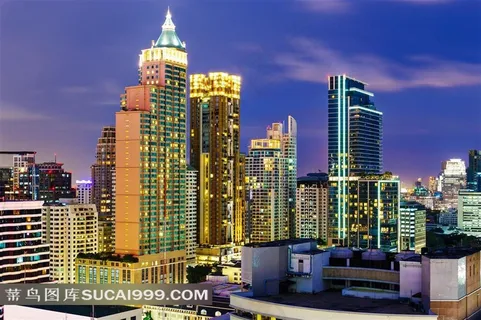 城市璀璨灯光夜景摄影高清图片 城市璀璨灯光夜景摄影高清图片