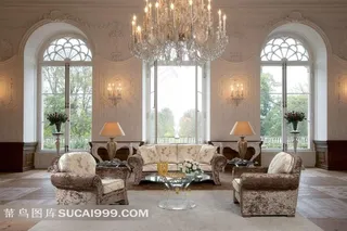 欧式客厅装饰图