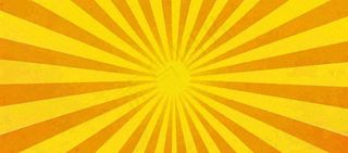 黄色渐变放射背景