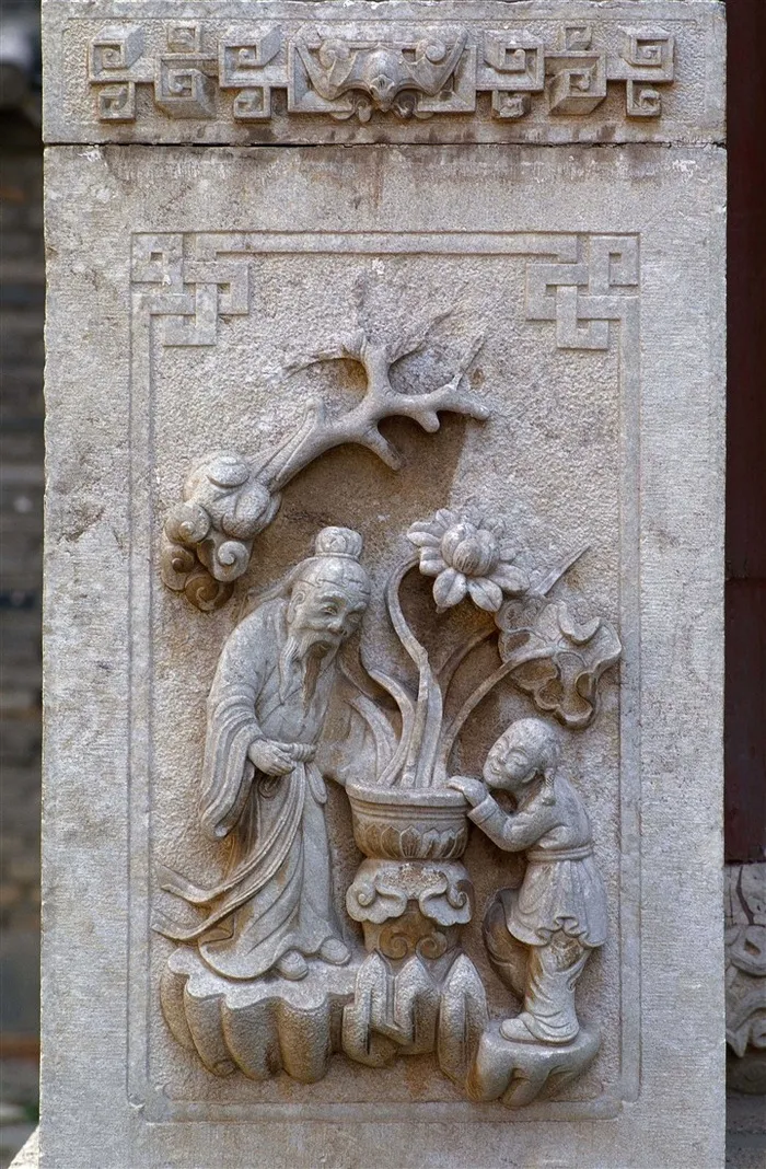 浮雕石刻故宫素材