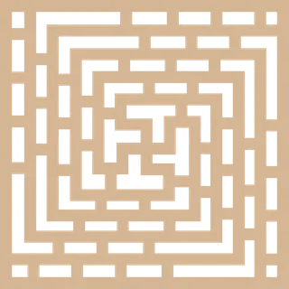 简约风中式传统图案窗花贴画镂空窗户瓷砖PNG免扣图片素材 (83)