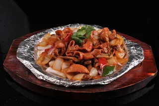 美味馋人的干锅肥肠图片-第6张