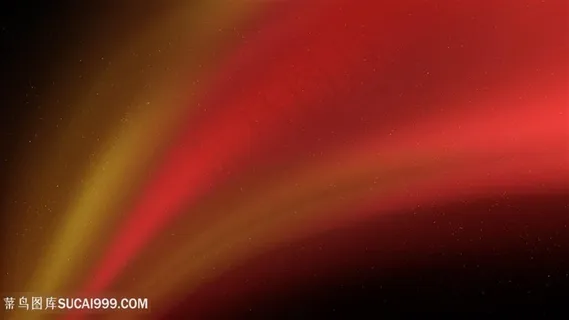 美丽的彩色极光背景高清图