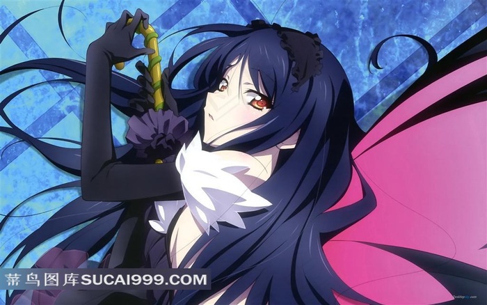 镜音双子可爱女孩插画