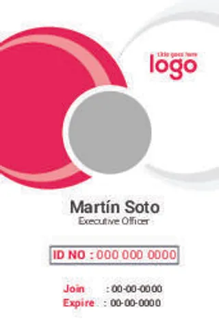 红灰会员证名片