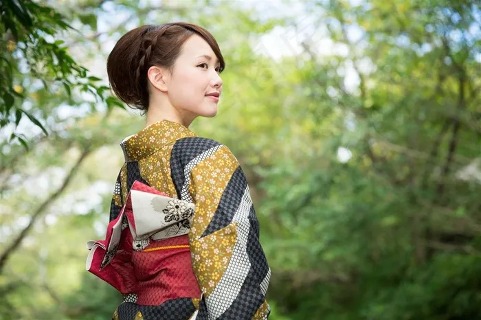 和服美女诱惑写真图片