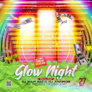 设计晚会海报psd素材