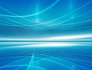 淡蓝色3d立体线条空间背景